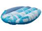 Dmuchana niebieska opona do pływania z wzorem fal.