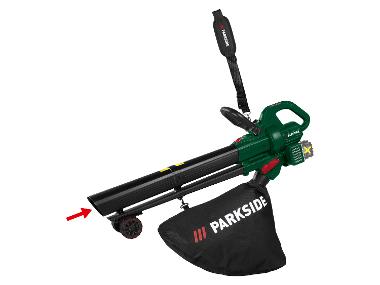 PARKSIDE® Akumulatorowy odkurzacz i dmuchawa do liści 40 V PALSB A1 (bez akumulatorów – bez ładowarki)
