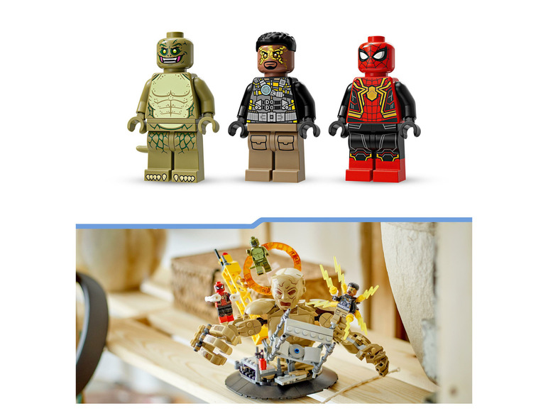 Zestaw klocków LEGO® 76280 Spider-Man kontra Sandman: Starcie
