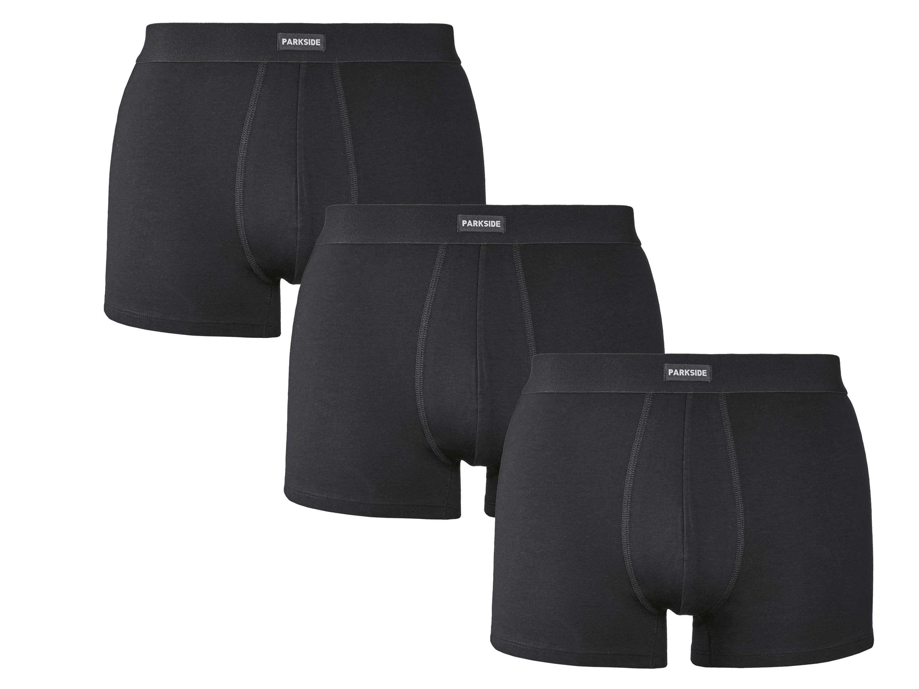 PARKSIDE® Bokserki, 3 szt. (Czarny, 7/XL)