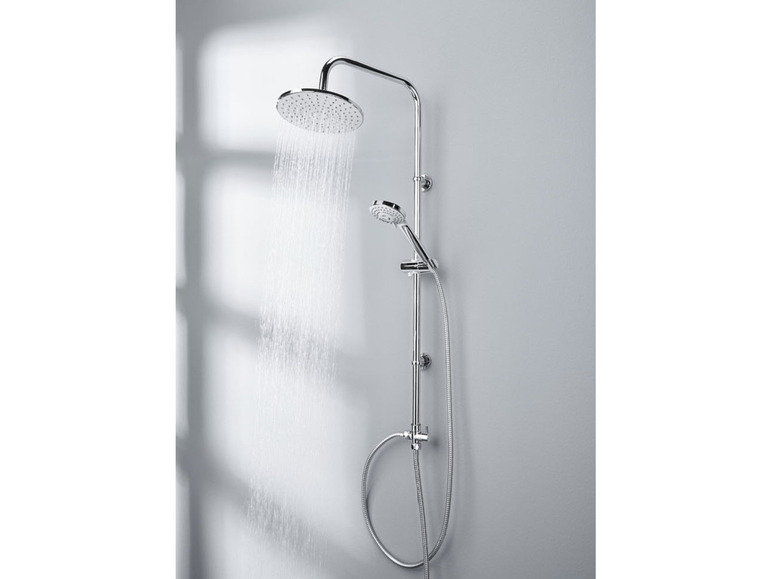 Pełny ekran: LIVARNO home Zestaw prysznicowy z deszczownicą - zdjęcie 4