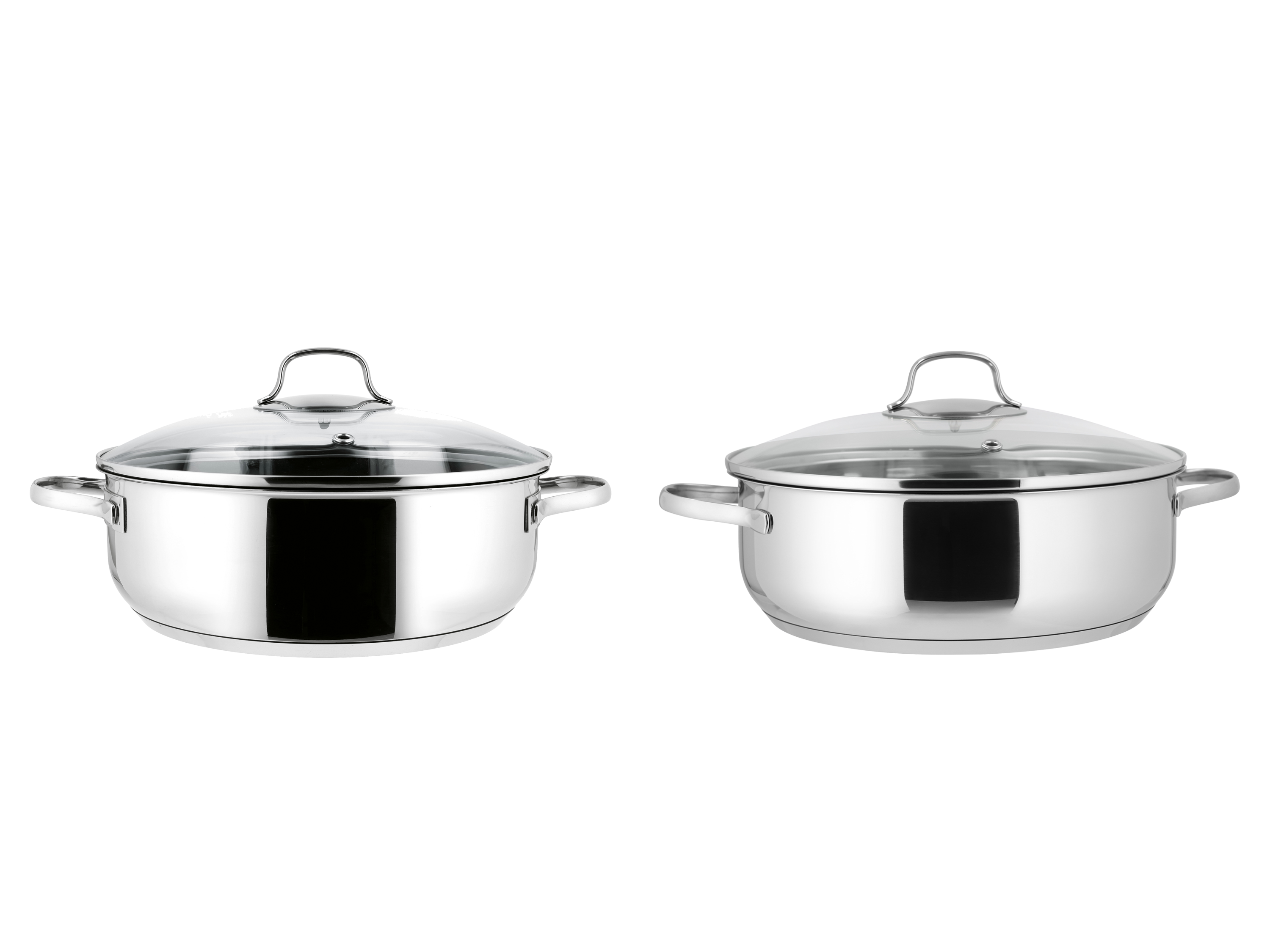 SILVERCREST® Garnek ze stali szlachentej powlekany lub niepowlekany, Ø 28 cm