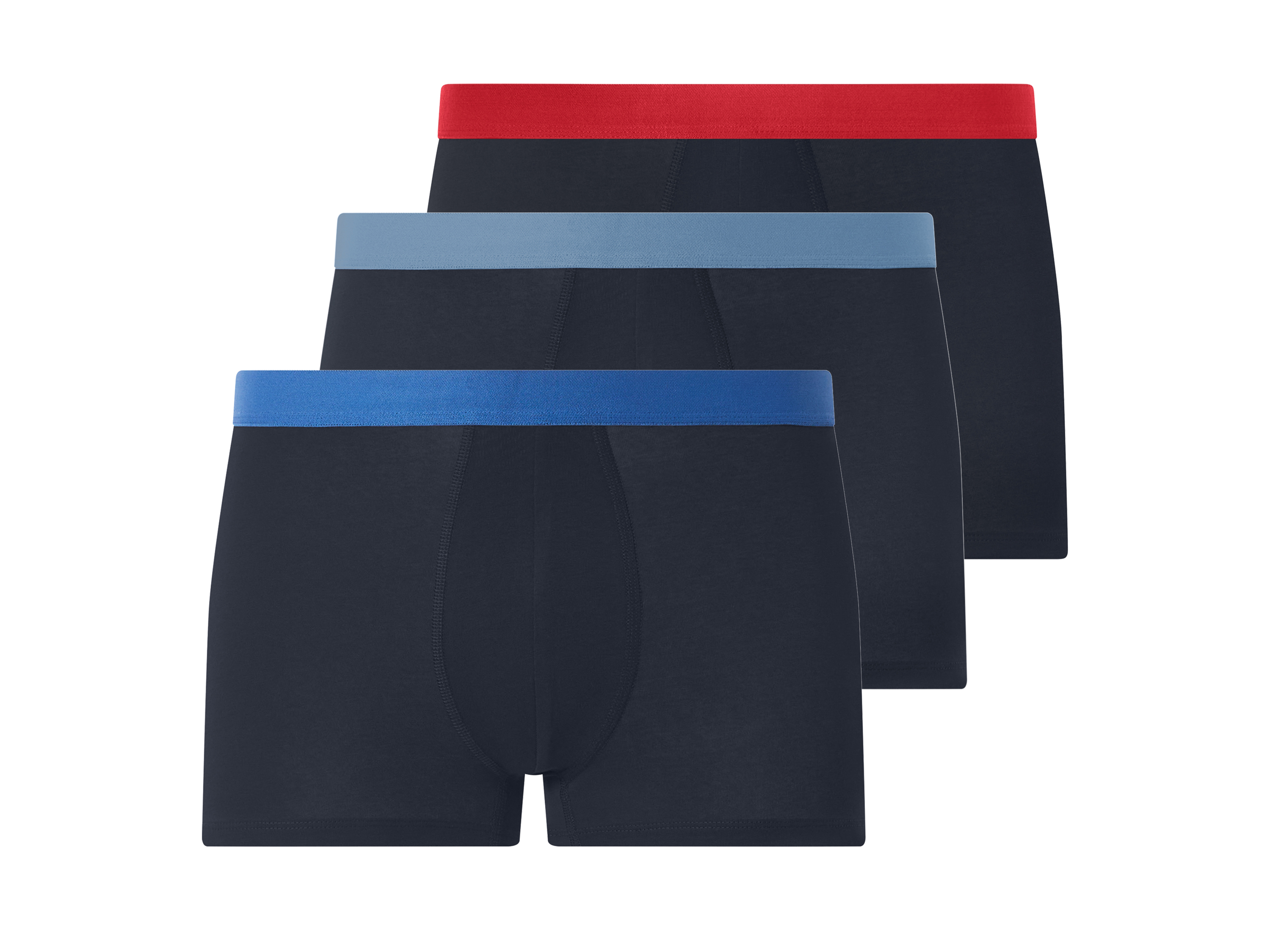 ESMARA MEN Bokserki męskie, 3 pary (Granatowy, 7/XL)