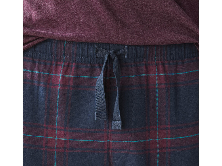 Pełny ekran: LIVERGY® Piżama męska z flaneli (bluzka + spodnie) - zdjęcie 18