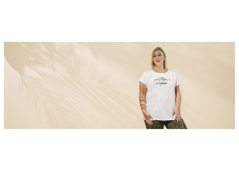 Pełny ekran: esmara® T-shirt damski XXL z bawełny - zdjęcie 3