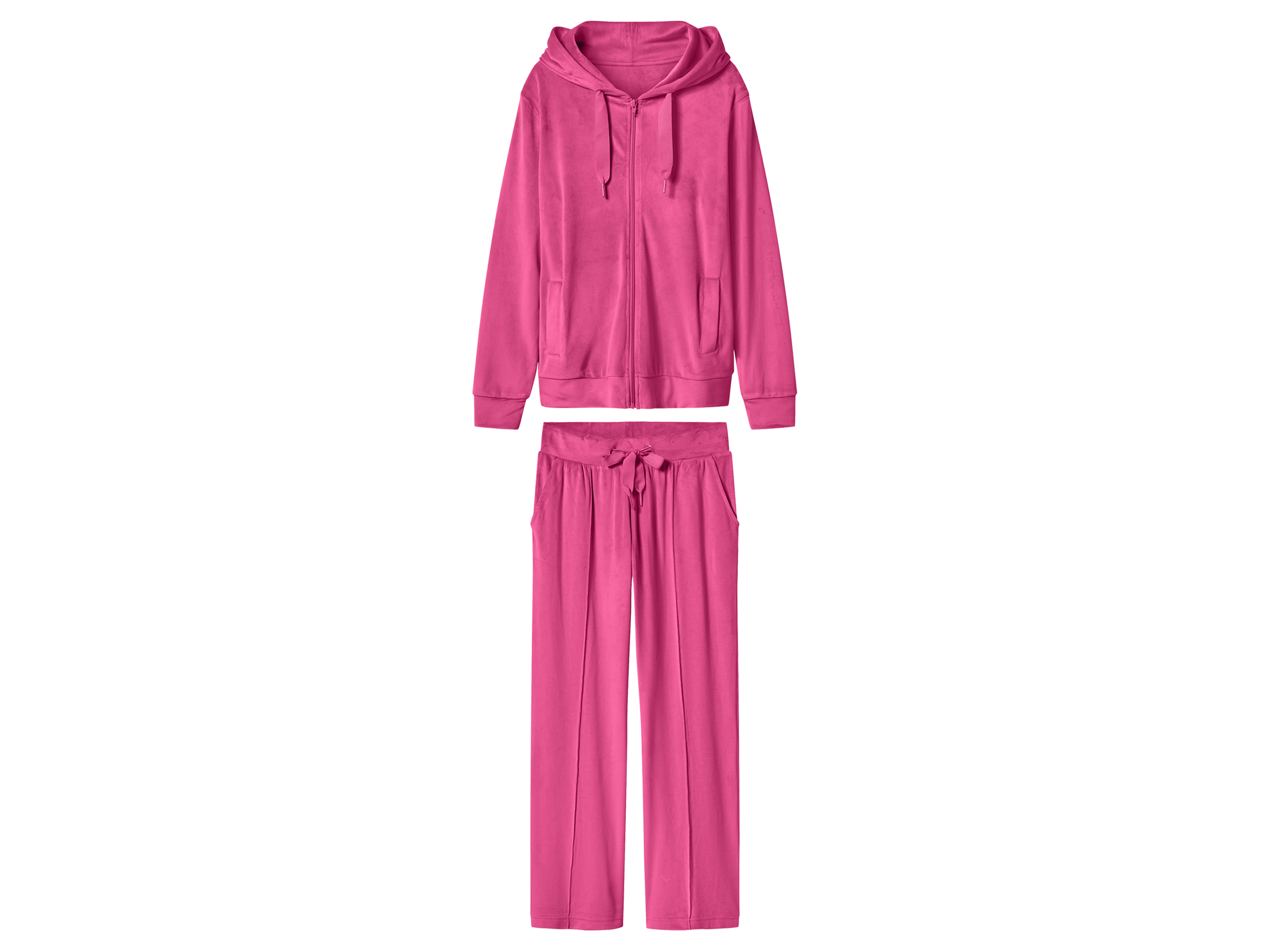 esmara® Dres welurowy damski (Różowy, S (36-38))