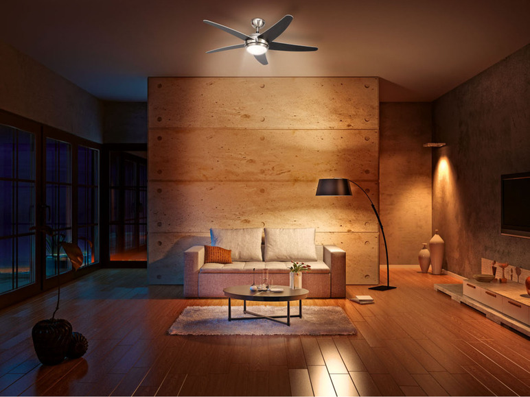 Pełny ekran: LIVARNO home Wentylator sufitowy, z lampą LED - zdjęcie 4
