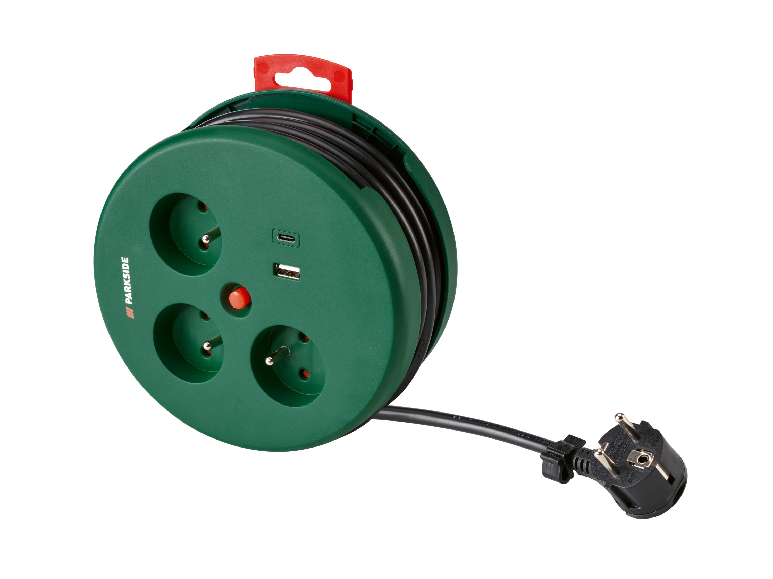 PARKSIDE® Uniwersalna kostka lub bęben z kablem 3 m
