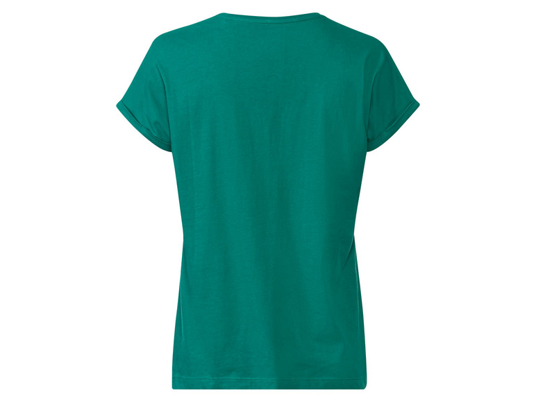 Pełny ekran: esmara® T-shirt damski z bawełny, lekko taliowany - zdjęcie 3