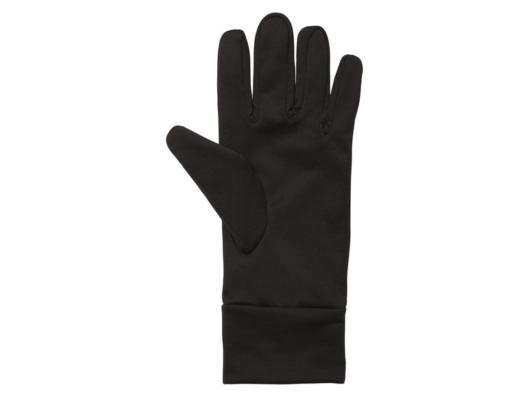 Czarna rękawica z długimi palcami