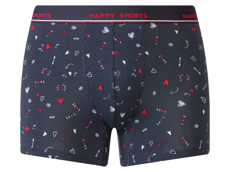 Pełny ekran: Happy Shorts Bokserki męskie z dżerseju, 2 pary - zdjęcie 4
