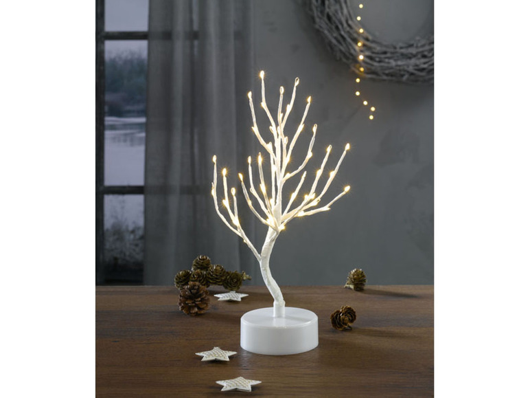Pełny ekran: LIVARNO home Dekoracja świąteczna drzewko LED, 30 cm - zdjęcie 5