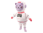 Pluszowa zabawka kota-astronauta.