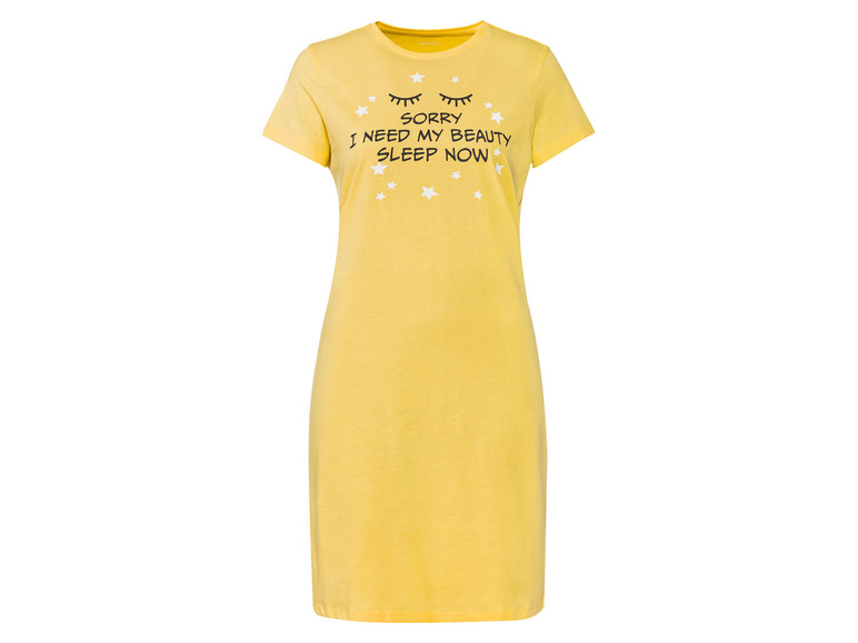 Pełny ekran: esmara Koszulka do spania damska z bawełny, 1 sztuka - zdjęcie 2