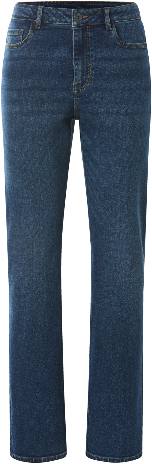 ESMARA® Jeansy damskie straight fit (Niebieski, 34)