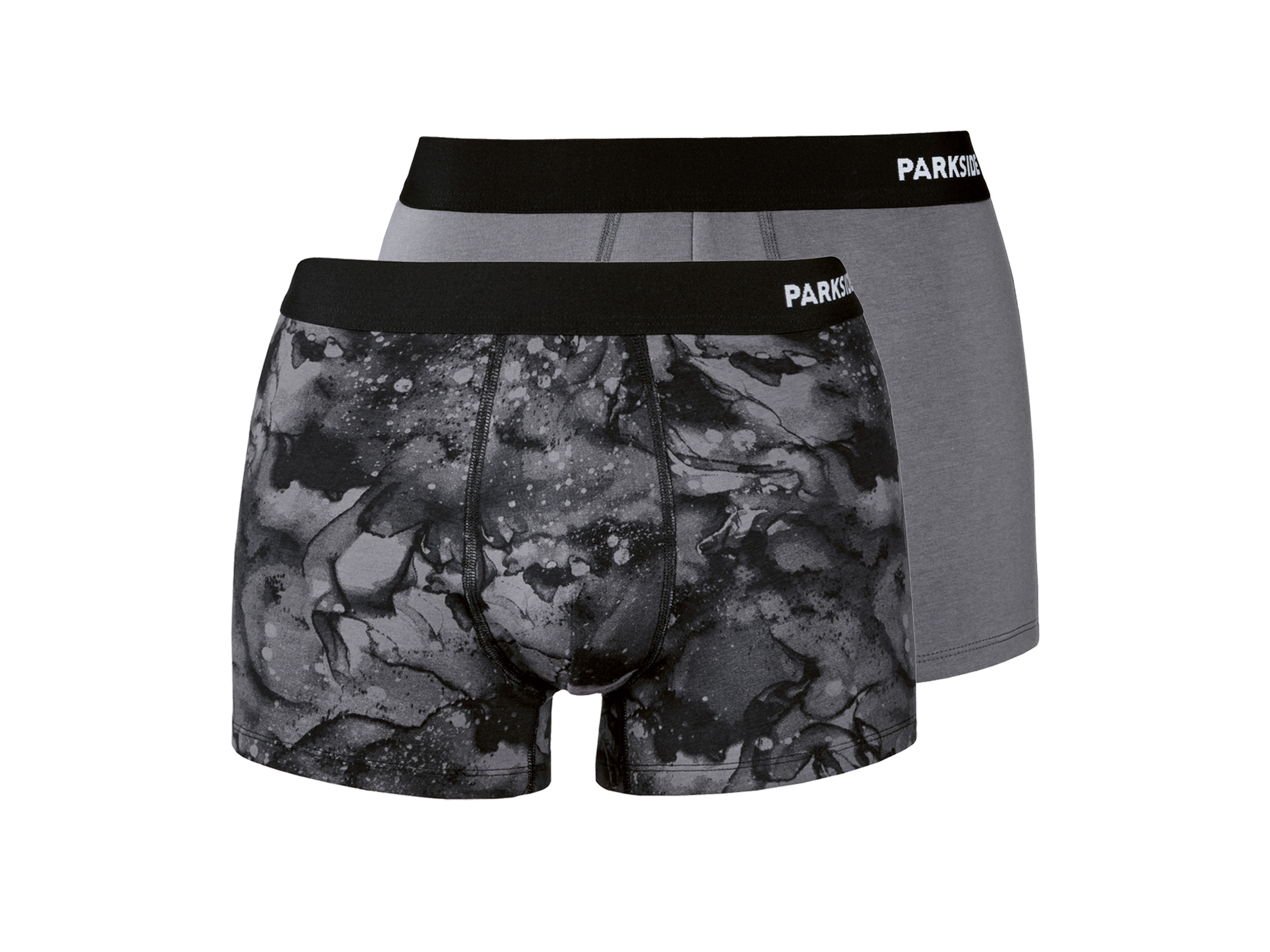 PARKSIDE® Bokserki męskie, 2 pary (Szary, 4/S)