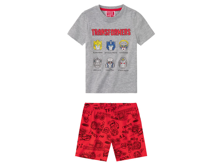 Pełny ekran: Piżama chłopięca z bohaterami bajek (koszulka + szorty), 1 komplet - zdjęcie 8