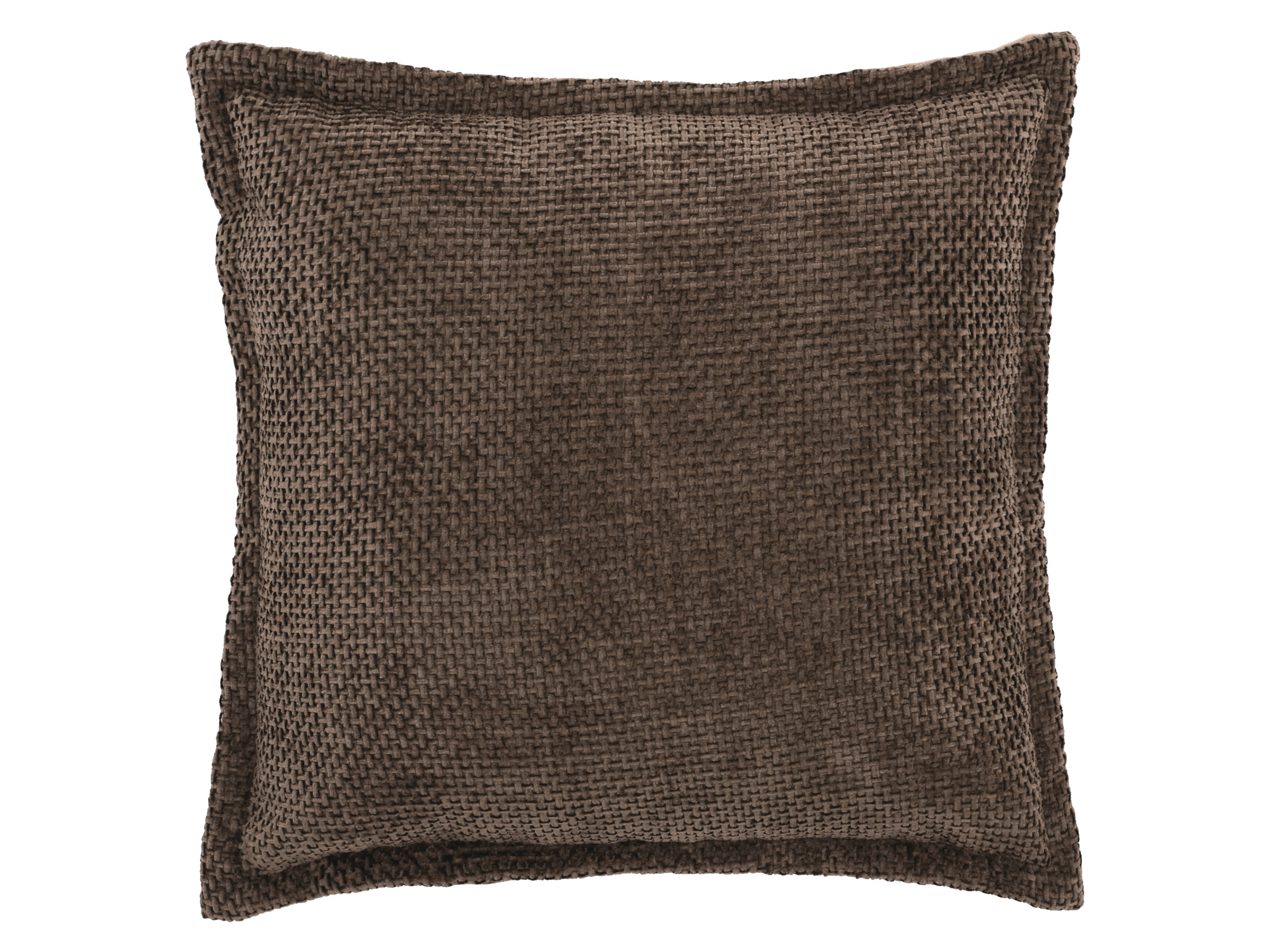 LIVARNO® Poduszka dekoracyjna, 45 x 45 cm (Struktura brązowa)