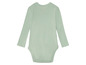 Jasnozielony body z długim rękawem dla niemowląt.