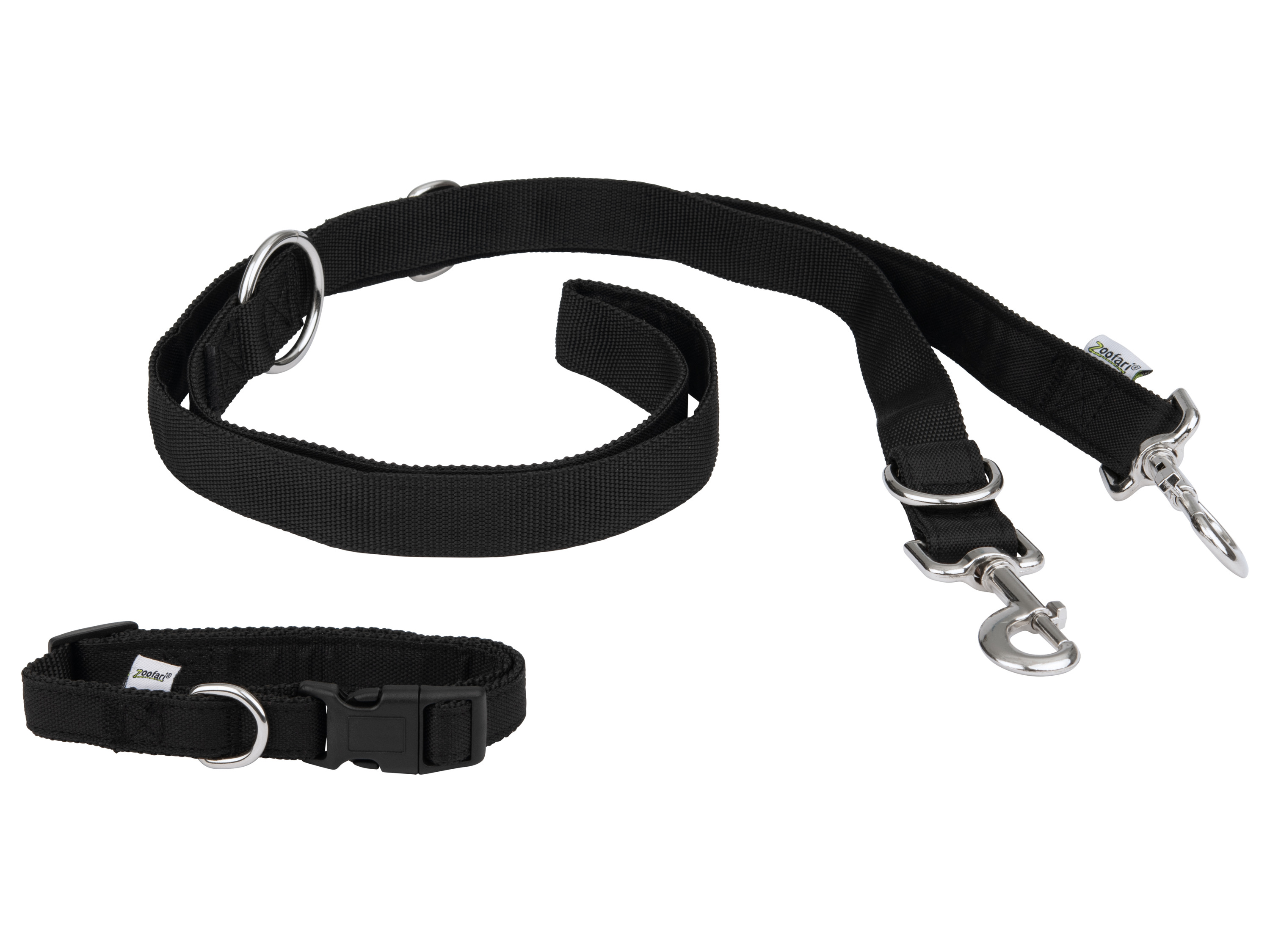 zoofari® Obroża dla psa ze smyczą  lub linka treningowa (Obroża S i smycz dla psa)