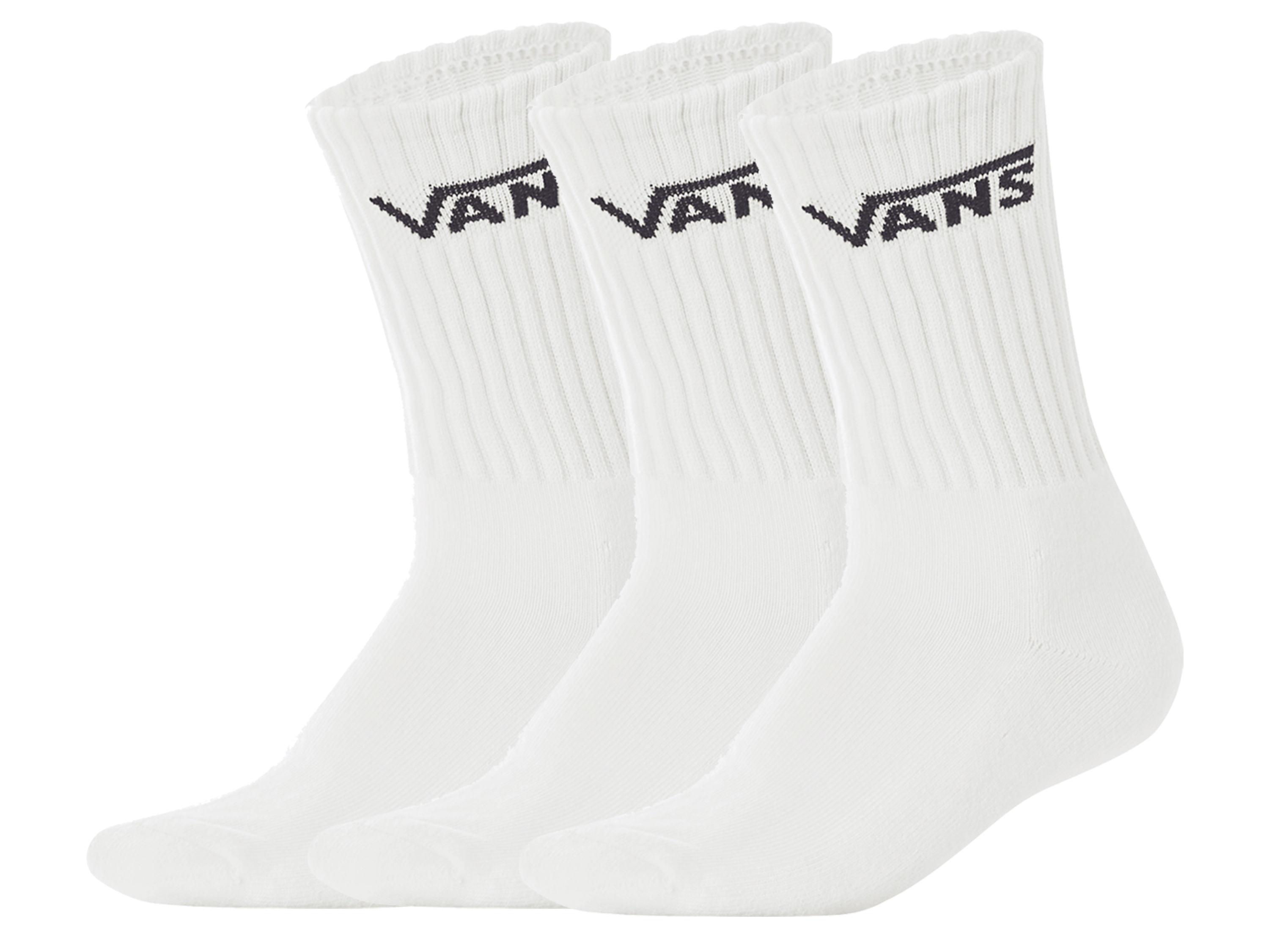 VANS  Skarpety sportowe, 3 pary (biały, 43-46)