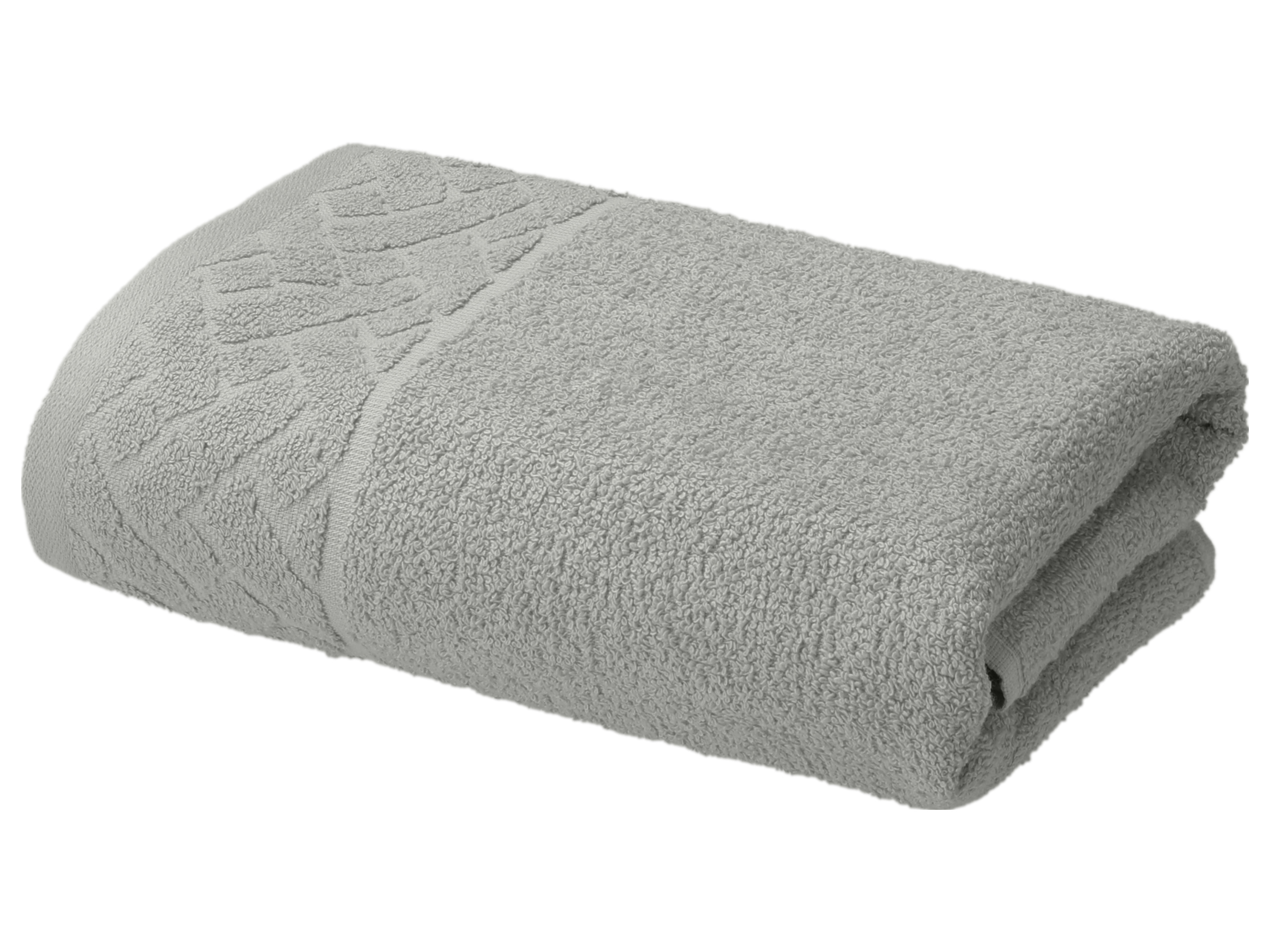 LIVARNO® Ręcznik frotte, 50 x 100 cm (Szary)
