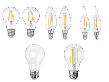 LIVARNO® Żarówka filamentowa LED, 1 lub 2 sztuki
