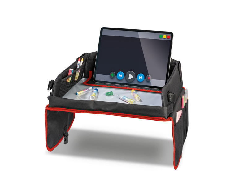 Pełny ekran: ULTIMATE SPEED Stolik podróżny dla dzieci, składany, z uchwytem na tablet - zdjęcie 9