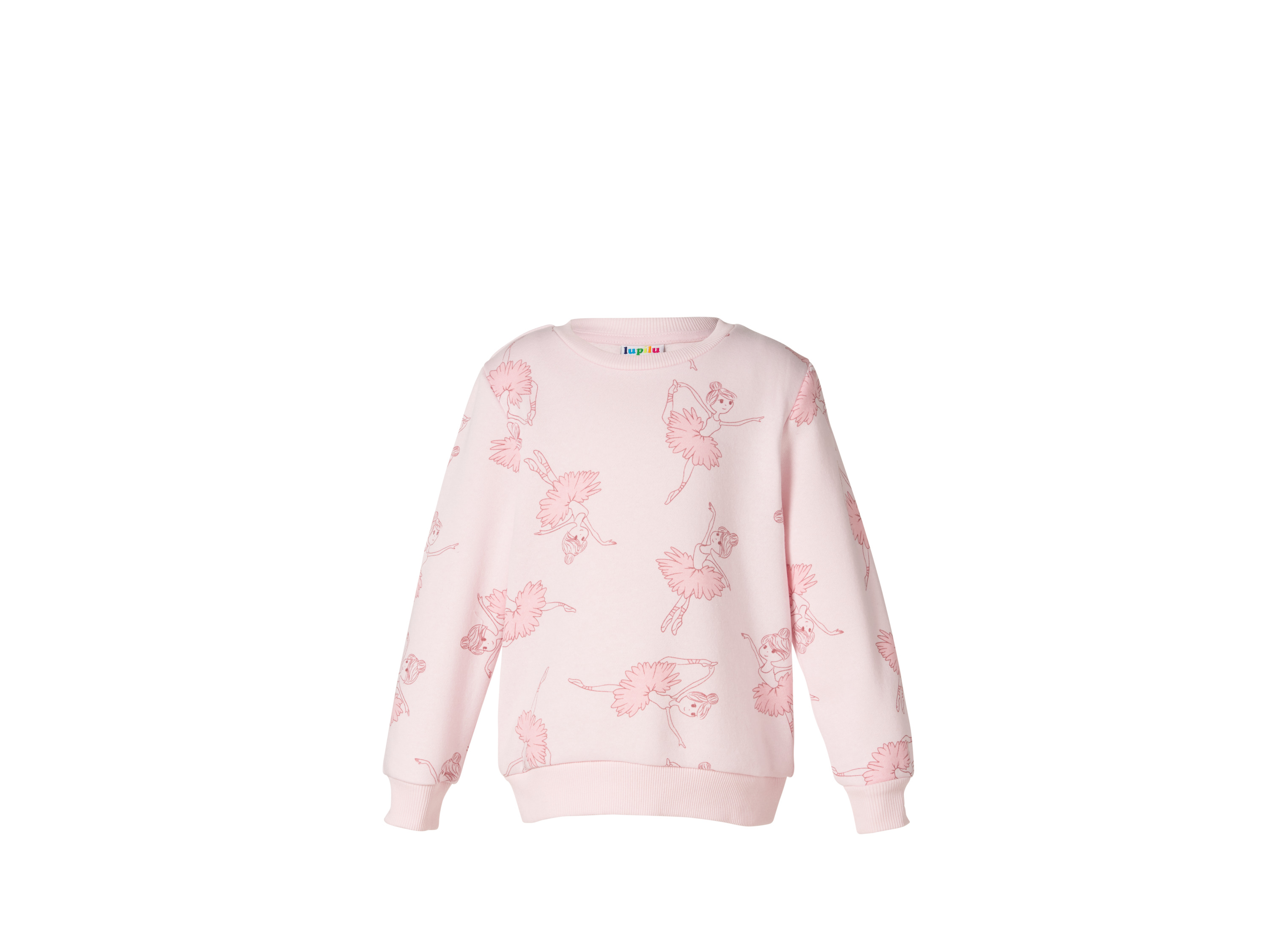 LUPILU® Bluza dresowa dziecięca (Koralowy, 110/116)