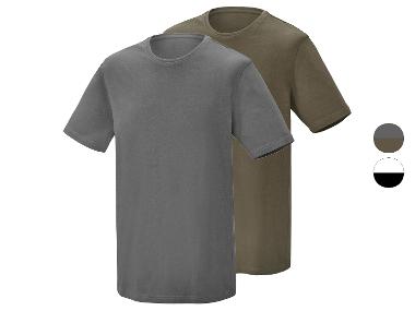 PARKSIDE® T-shirty męskie z bawełny, 2 sztuki