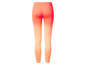 Ombre legginsy w odcieniach różu i pomarańczy.