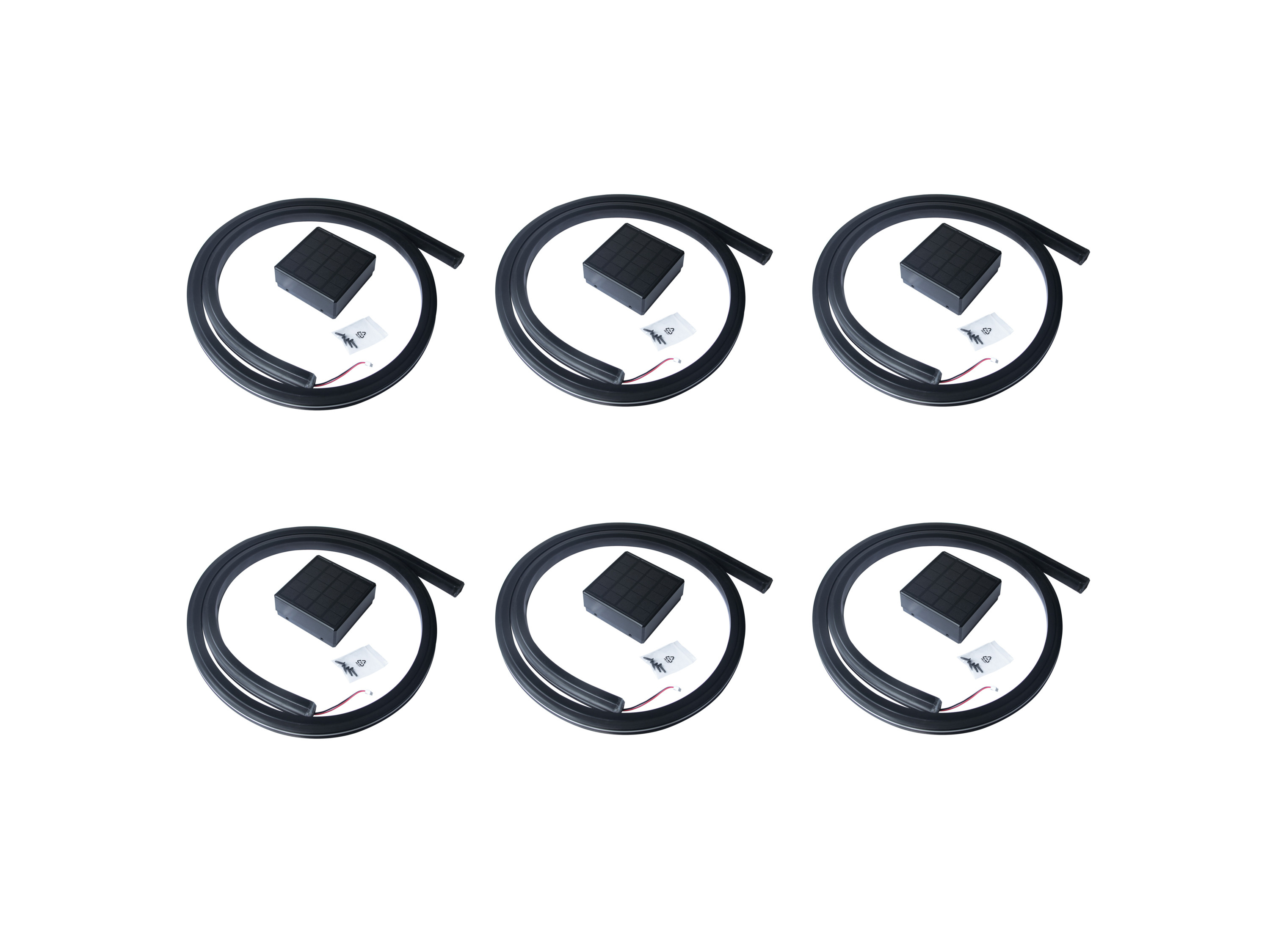 HOME DELUXE Listwa wpustowa DINA DELUXE z oświetleniem LED (6 sztuk)