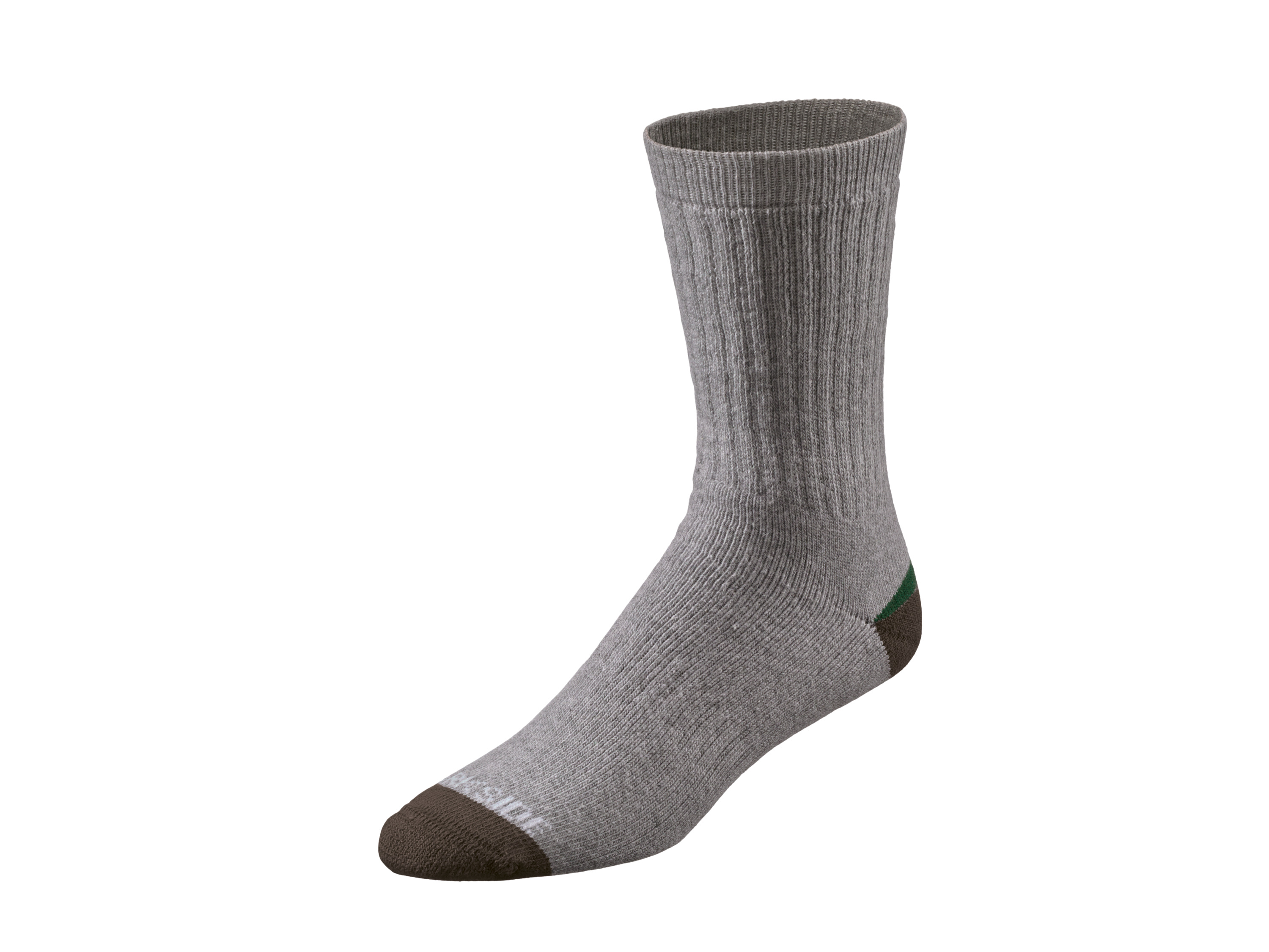 PARKSIDE® Skarpety robocze termo męskie, 4 pary (Szary/ zielony, 43-46)
