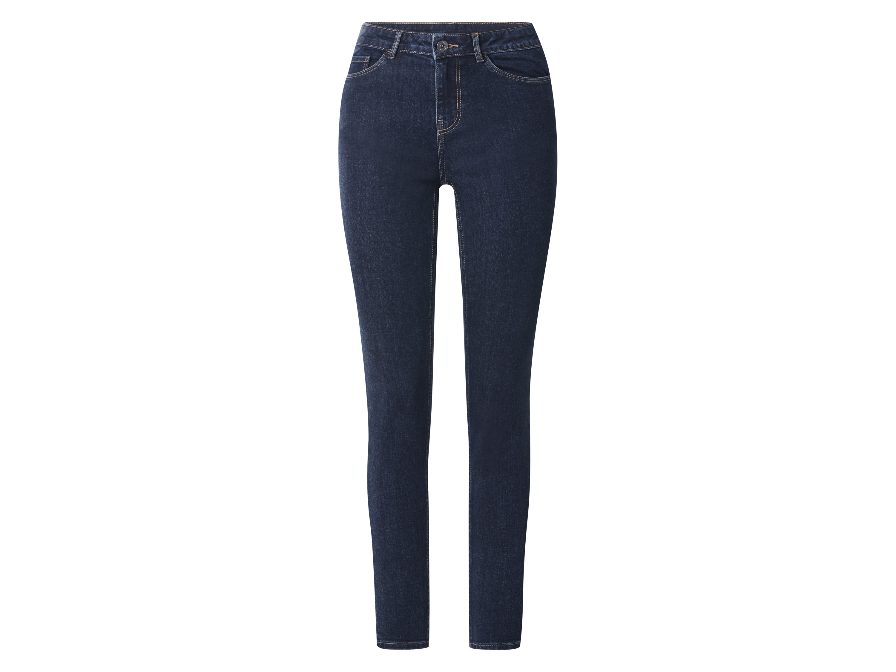 esmara® Jeansy skinny fit damskie (Ciemnoniebieski, 36)