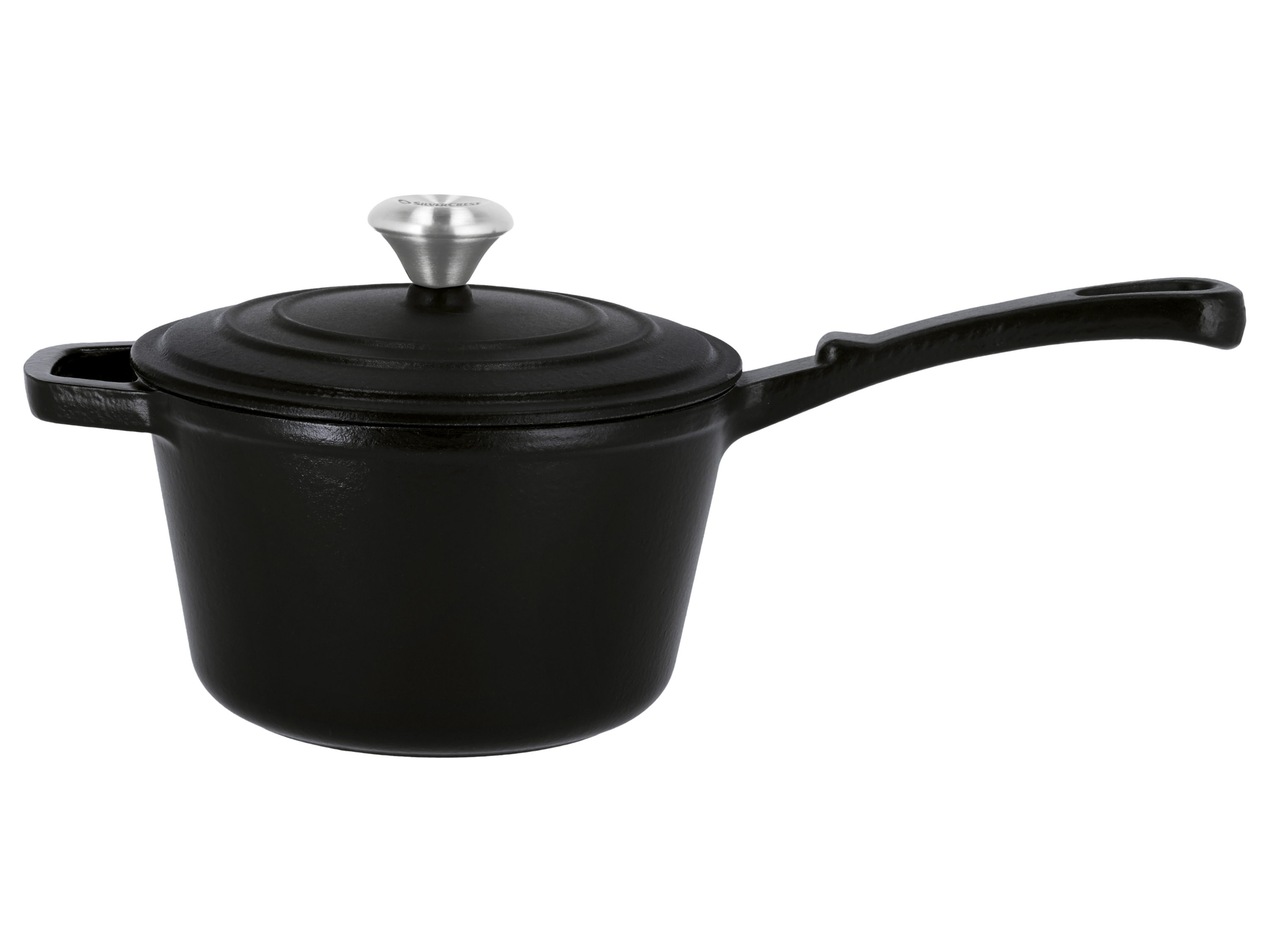 SILVERCREST® Rondel żeliwny, Ø 18 cm (Czarny)