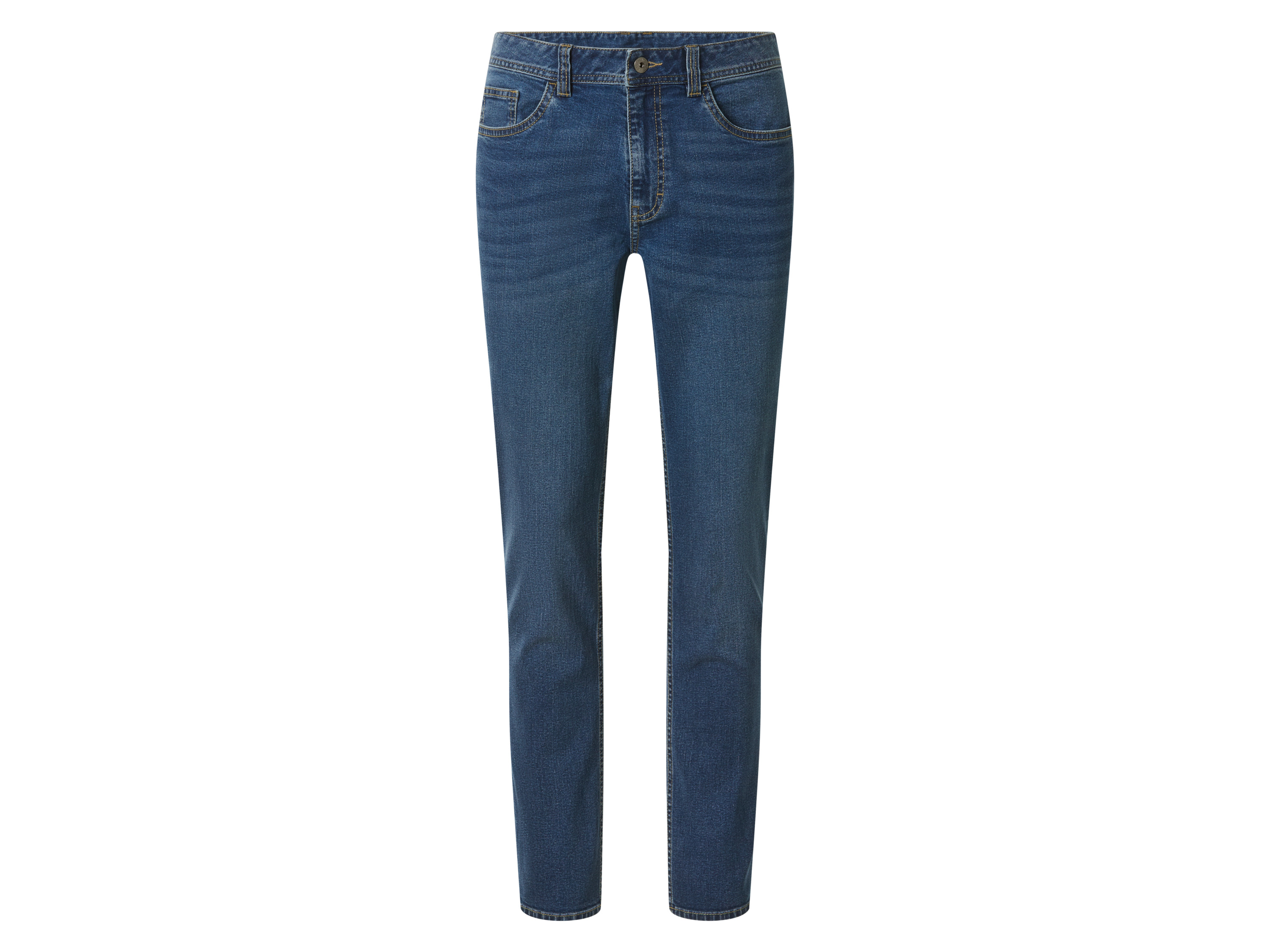 esmara Men Jeansy męskie slim fit (Niebieski, 48 (32/32))
