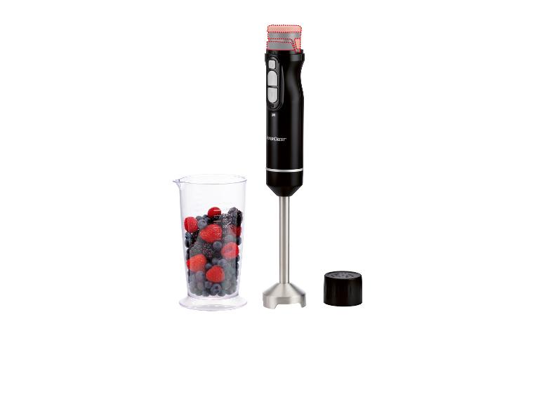 Blender SilverCrest, dzbanek i owoce leśne.