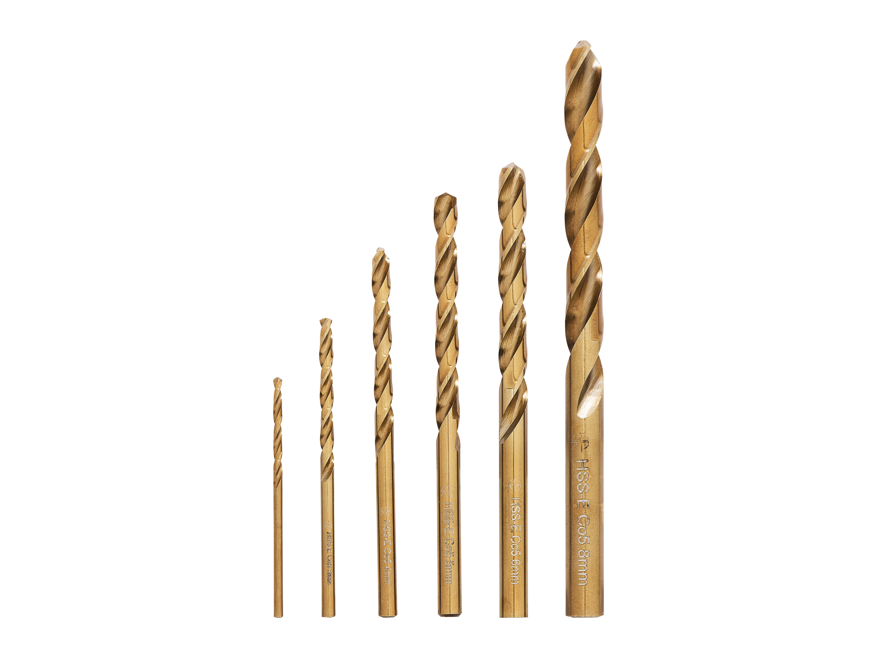 PARKSIDE PERFORMANCE® Wiertła stopniowe lub Wiertła HSS (Zestaw wierteł krętych HSS, 6 sztuk.)