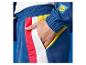 Odzież sportowa Lidl:  niebieski dres z kolorowymi wstawkami.