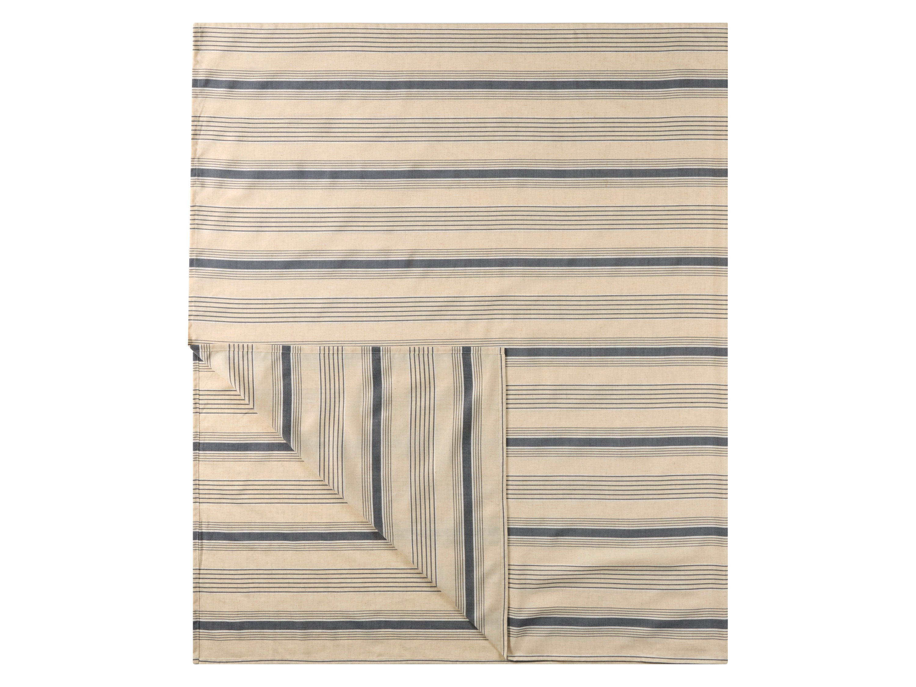 LIVARNO® Obrus z dodatkiem lnu, 140 x 240 cm (Pasiasty)