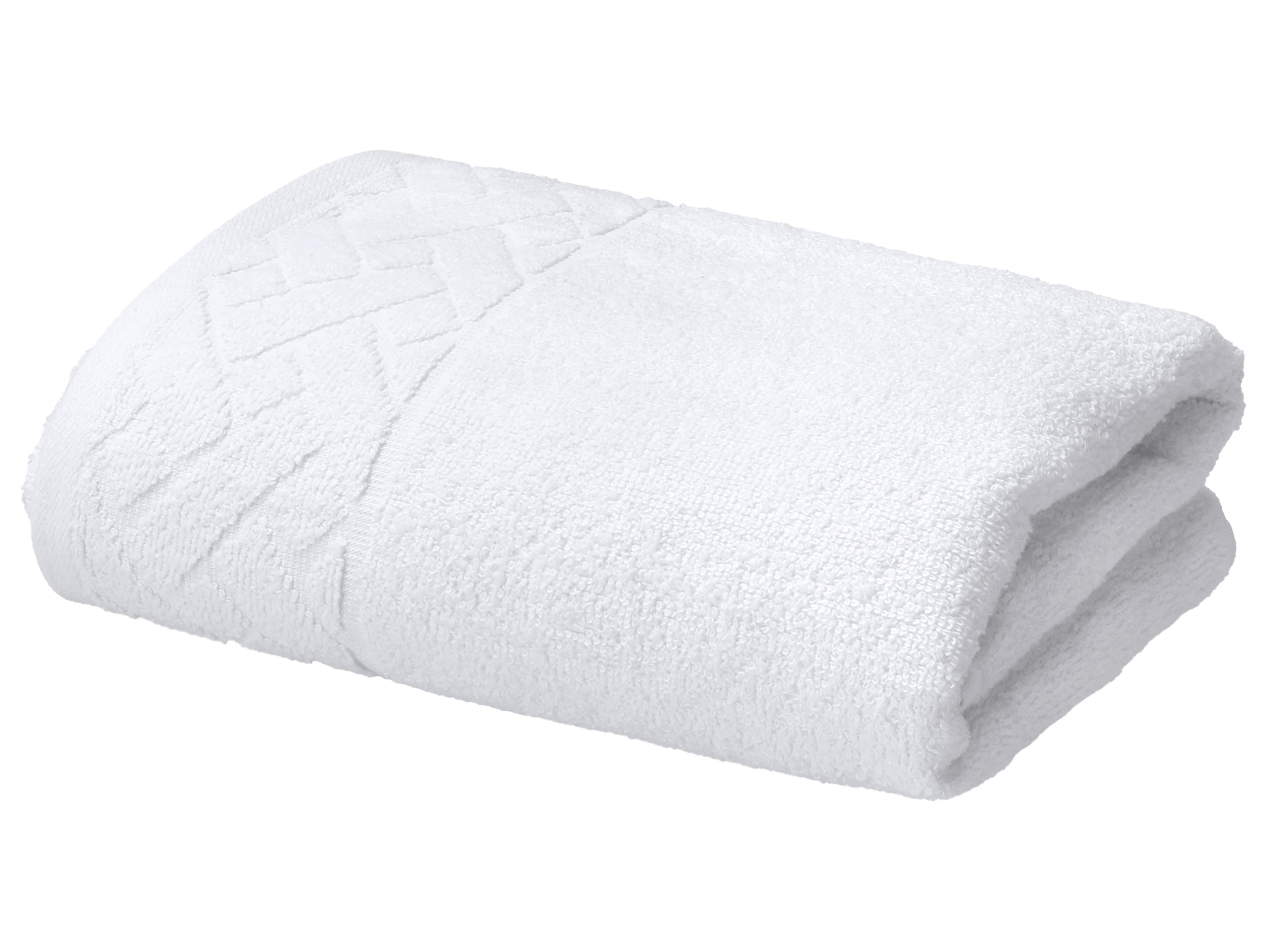 LIVARNO® Ręcznik frotte, 50 x 100 cm (Biały)