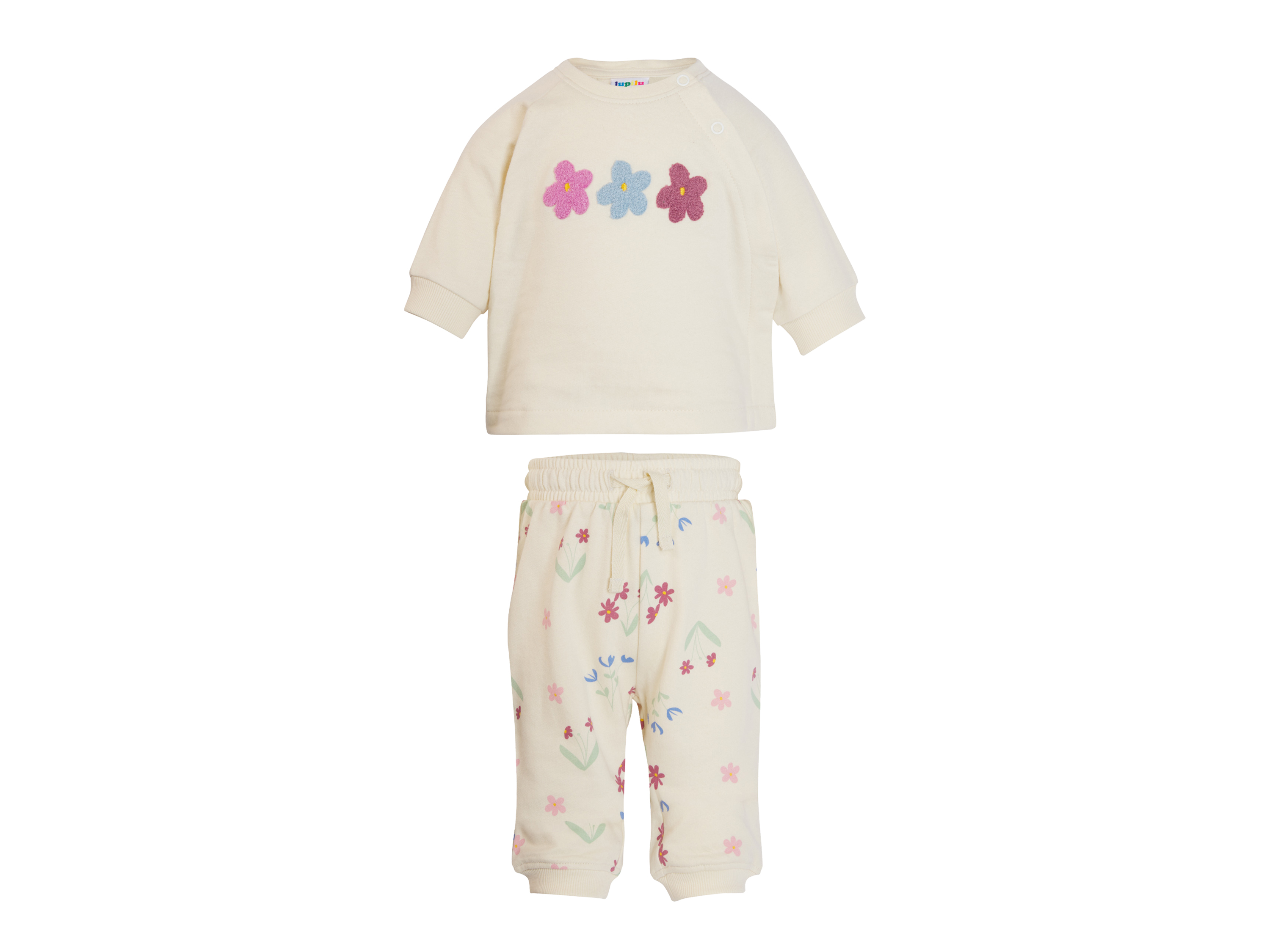 LUPILU® Dres dziecięcy bawełniany (Beżowy, 74/80)