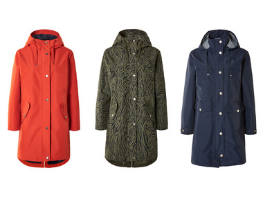 esmara® Parka damska przeciwdeszczowa typu trencz