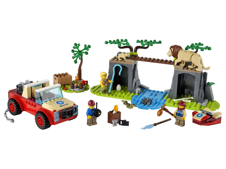 Pełny ekran: LEGO® City 60301 Terenówka ratowników dzikich zwierząt - zdjęcie 7