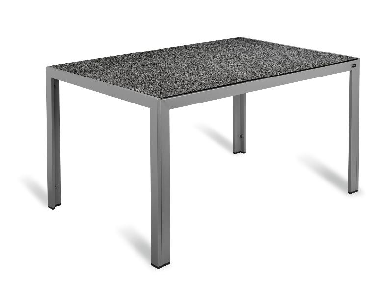 Aluminiowy stół ogrodowy Houston, szary