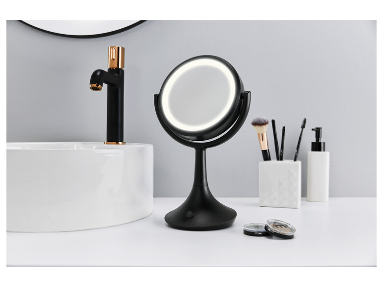 Pełny ekran: LIVARNO home Lusterko kosmetyczne LED z 5-krotnym powiększeniem - zdjęcie 10