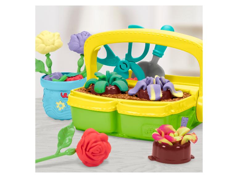 Zestaw ogrodniczy Play-Doh z kolorowymi kwiatami i roślinami z ciastoliny
