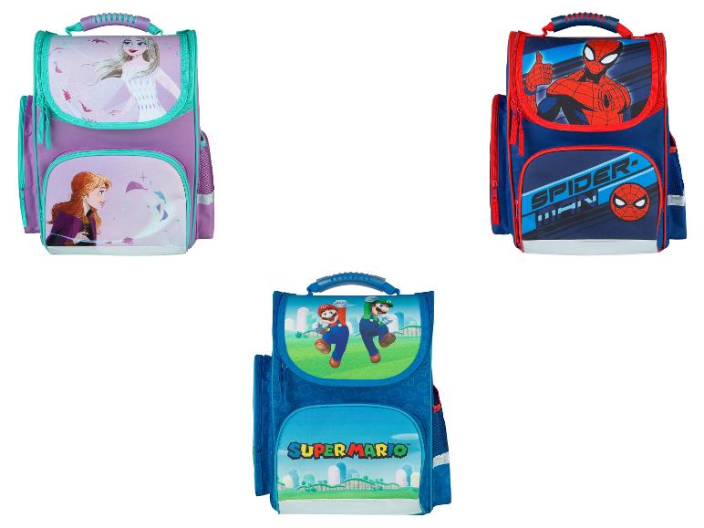 Plecaki dla dzieci: Frozen, Spider-Man, Super Mario.