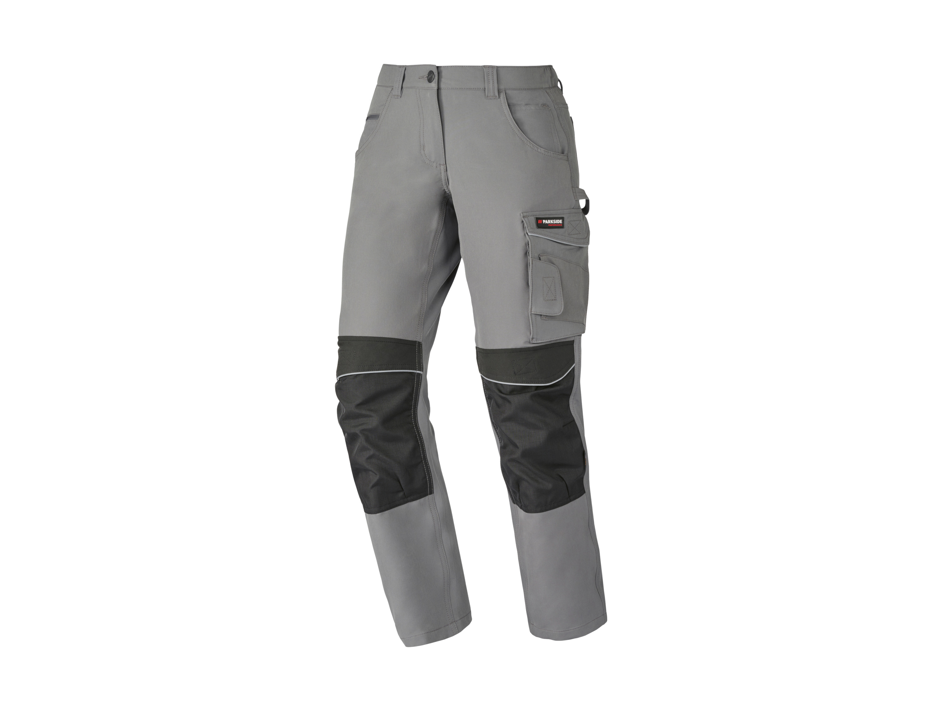 PARKSIDE PERFORMANCE® Spodnie damskie robocze stretch (Szary, 40)