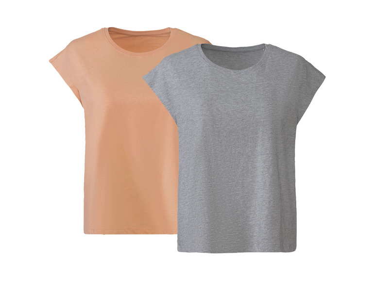 Pełny ekran: esmara® T-shirty oversize damskie z bawełną, 2 sztuki - zdjęcie 12